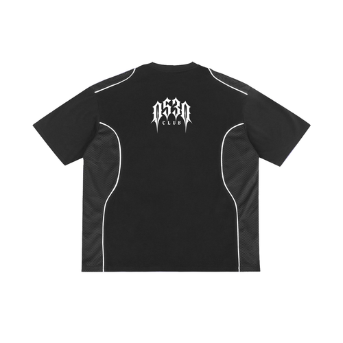 0530 Athletic Club Contrast Piped Panel Tee