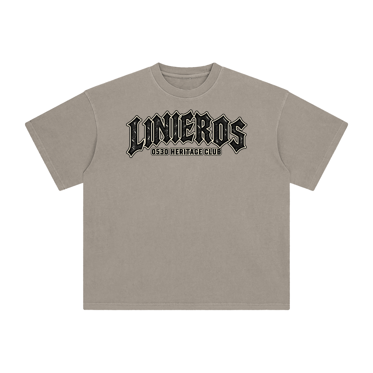0530 Heritage Club — Linieros Enzyme-Washed Tee