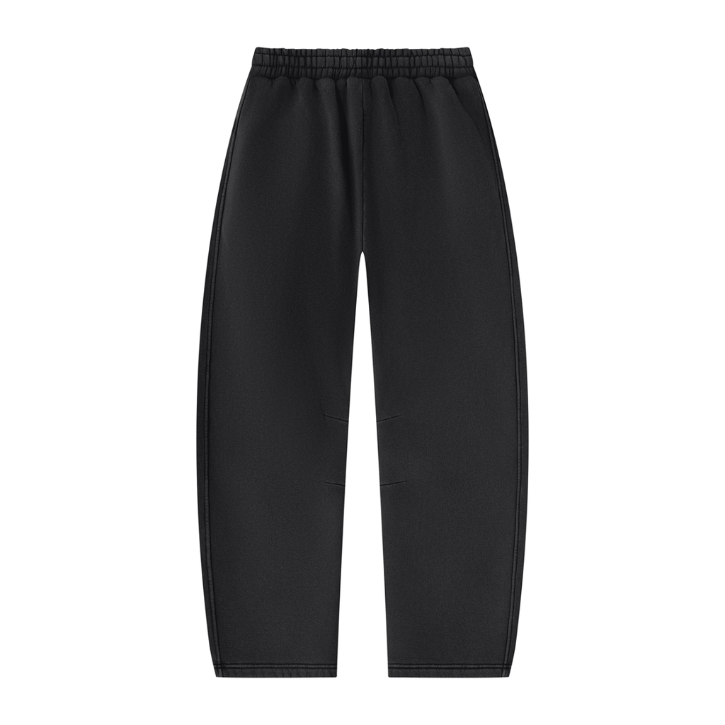 0530 Athletic Club — Flamed Vintage-Wash Barrel-Leg Sweatpants