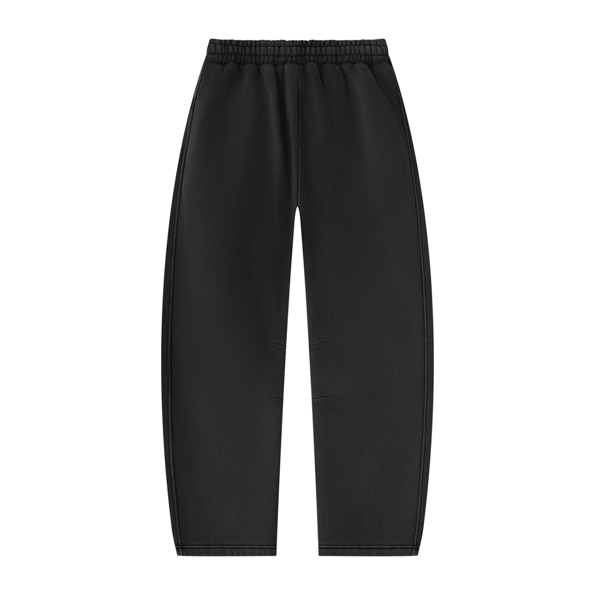0530 Athletic Club — Flamed Vintage-Wash Barrel-Leg Sweatpants