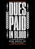 Dues paid sticker