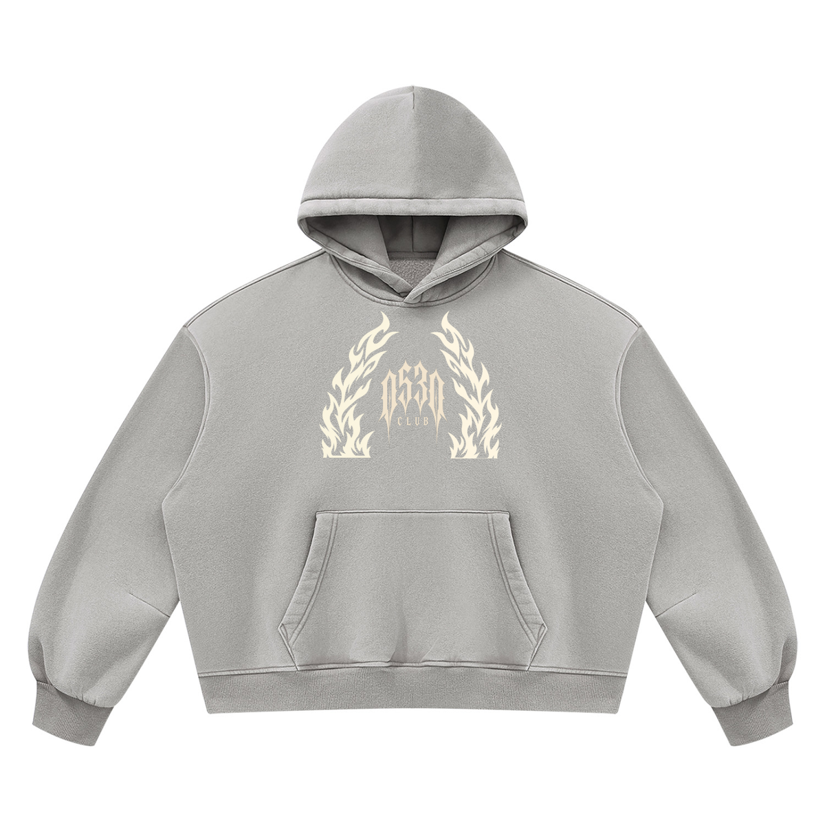 0530 Athletic Club — Flamed Vintage-Wash Fleece Hoodie