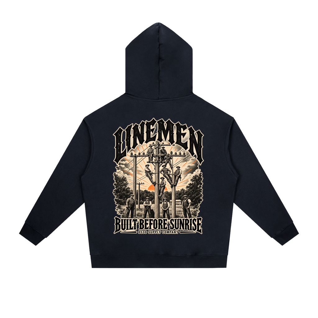 0530 Heritage Club — Lineman Heavyweight Hoodie