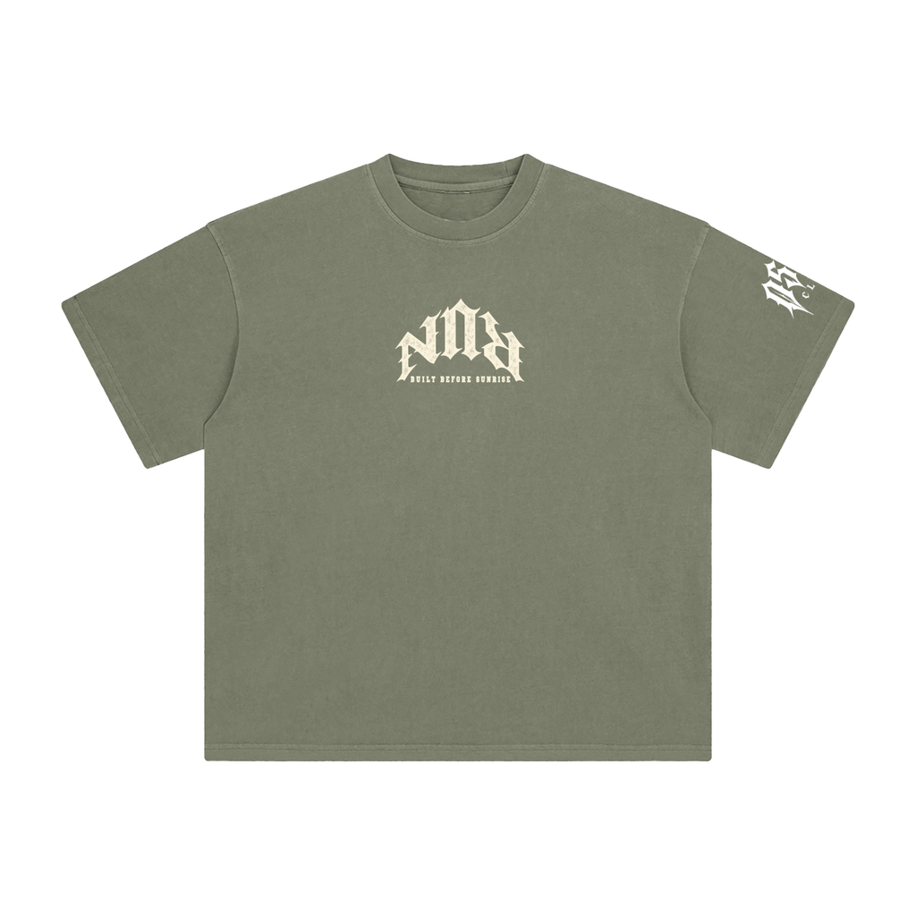 0530 Club — Run Before Sunrise Enzyme-Washed Tee