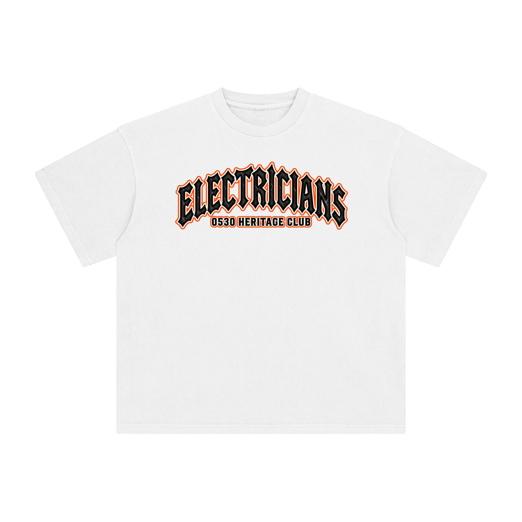 0530 Heritage Club — Electricians Enzyme-Washed Tee