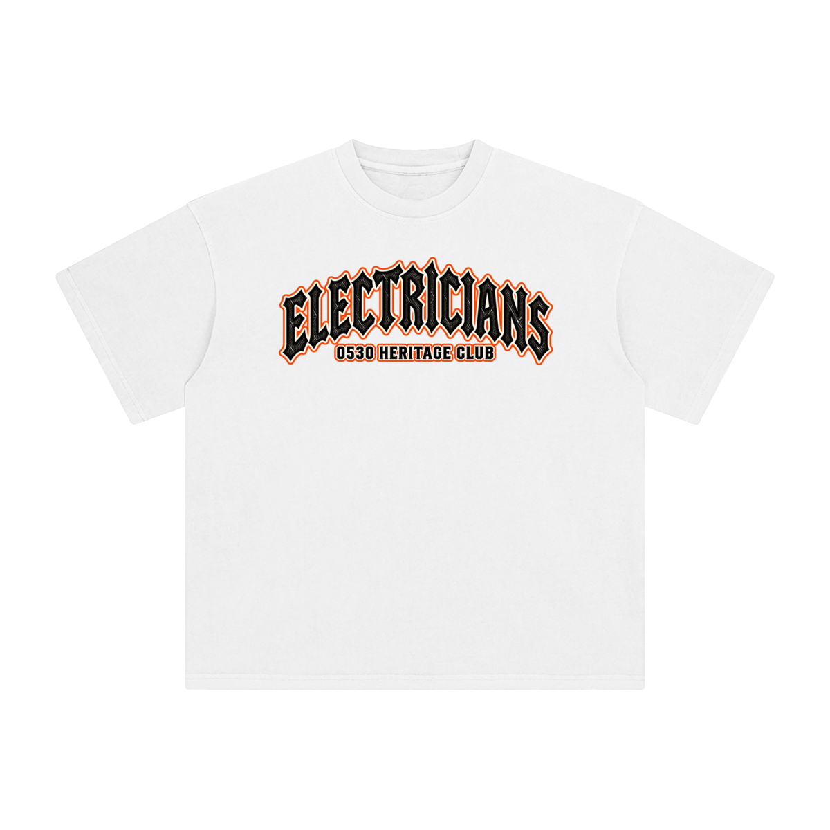 0530 Heritage Club — Electricians Enzyme-Washed Tee