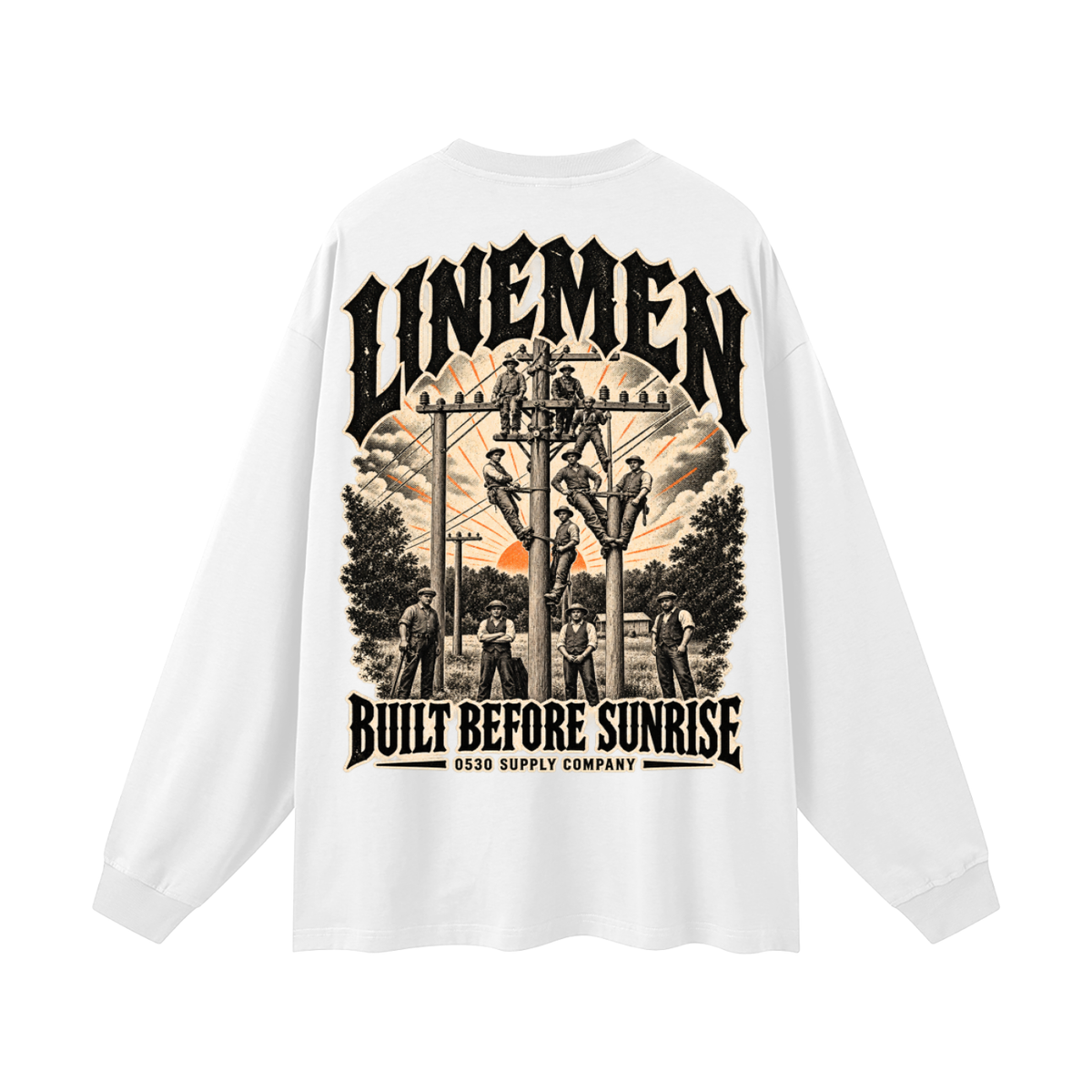 Linemen Heritage Long Sleeve T-Shirt