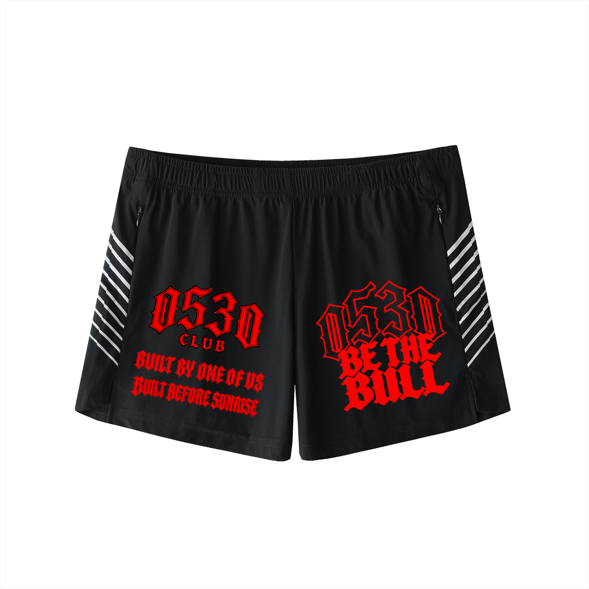 0530 Athletic Club — Be the Bull Running Shorts