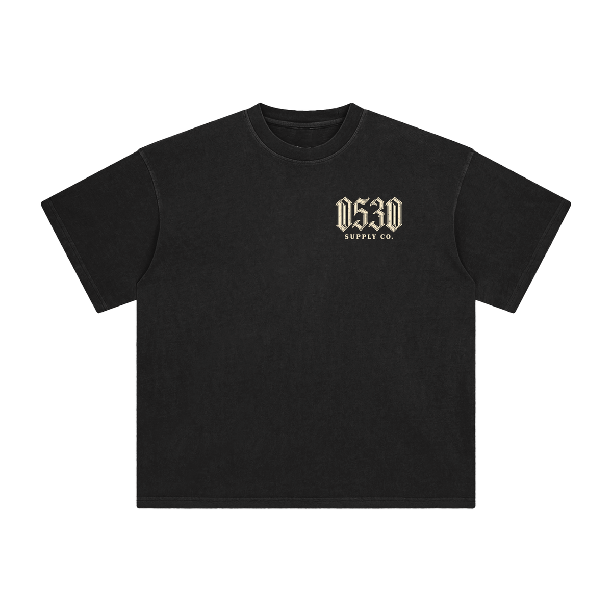 0530 — Reverse Zero Five Thirty Enzyme-Washed Tee