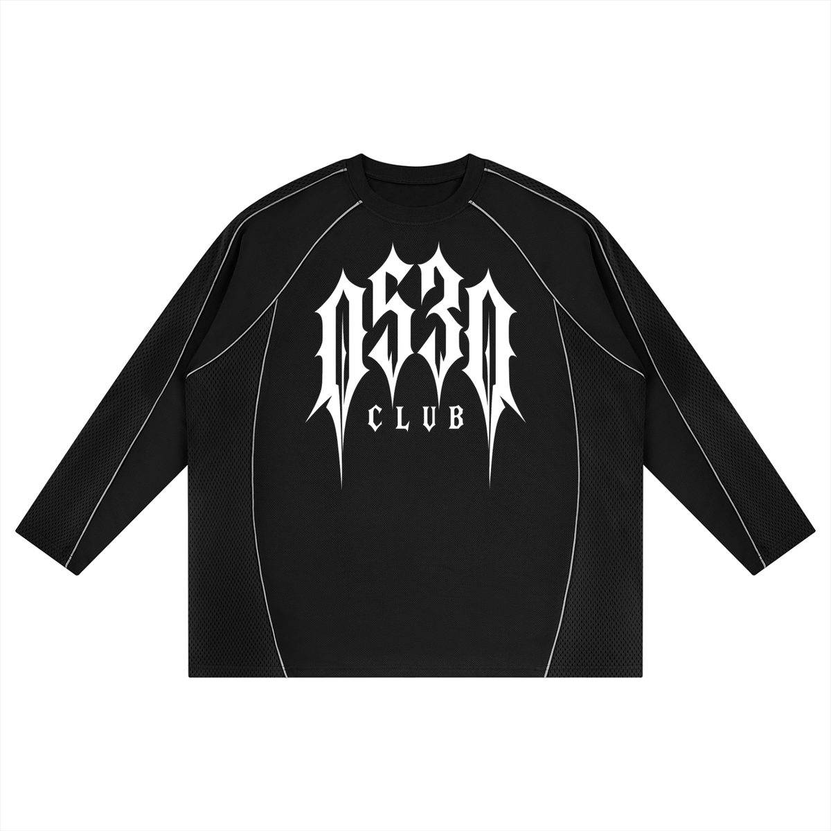 0530 Athletic Club Paneled Raglan Running Jersey