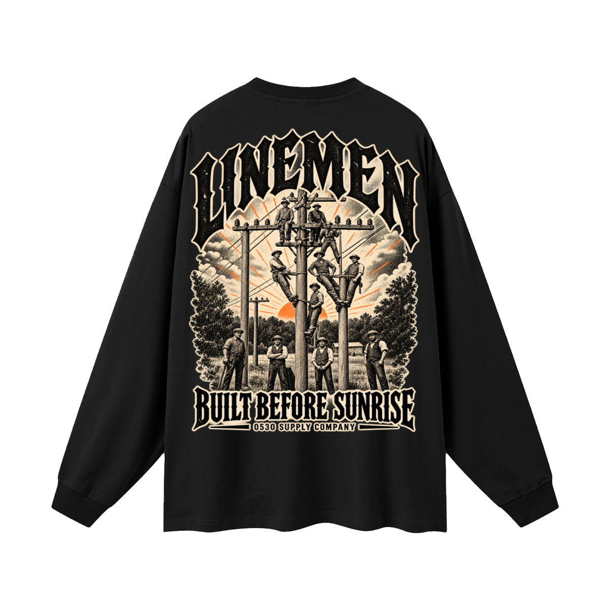 Linemen Heritage Long Sleeve T-Shirt