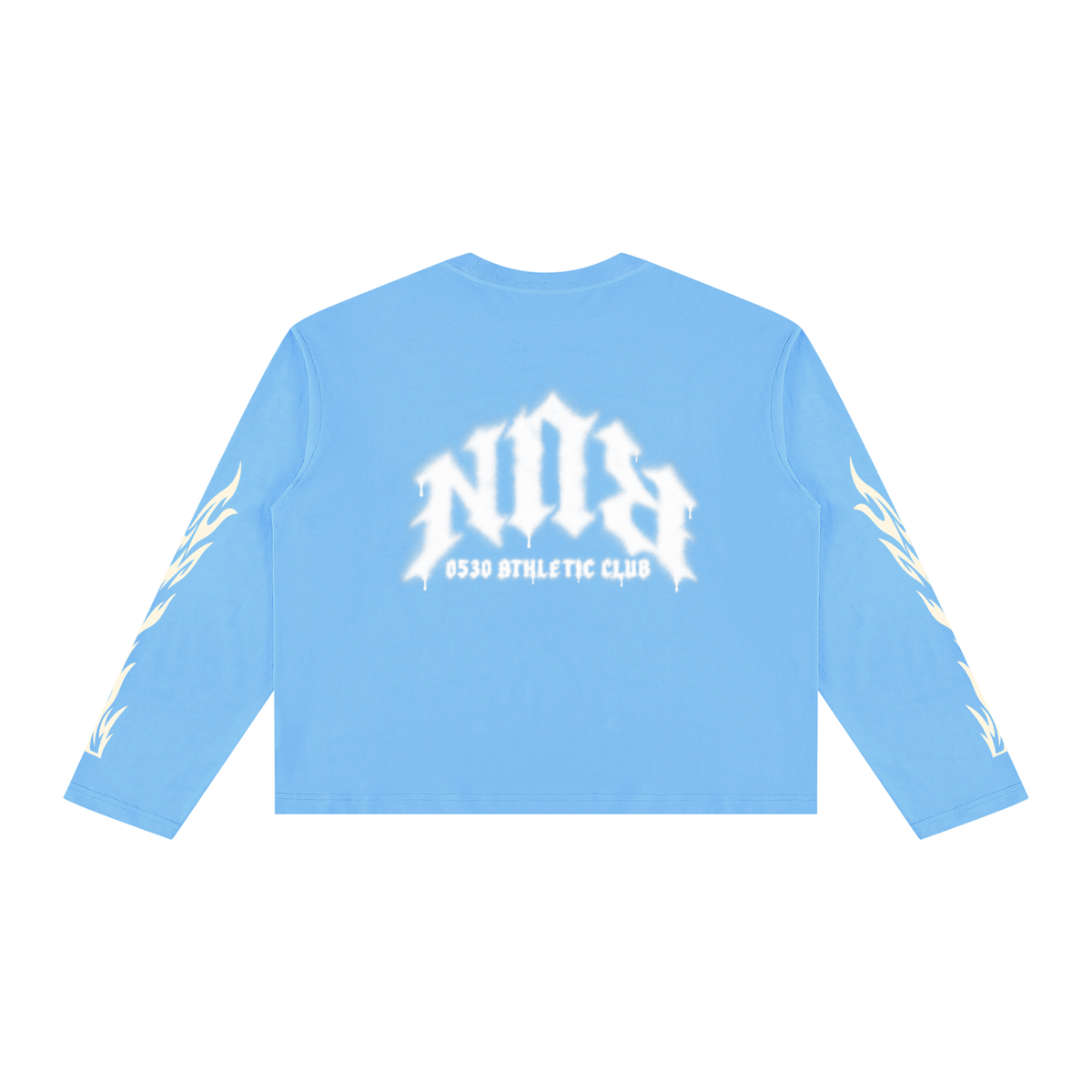 0530 Athletic Club — Spray Paint RUN Vintage-Wash Long Sleeve