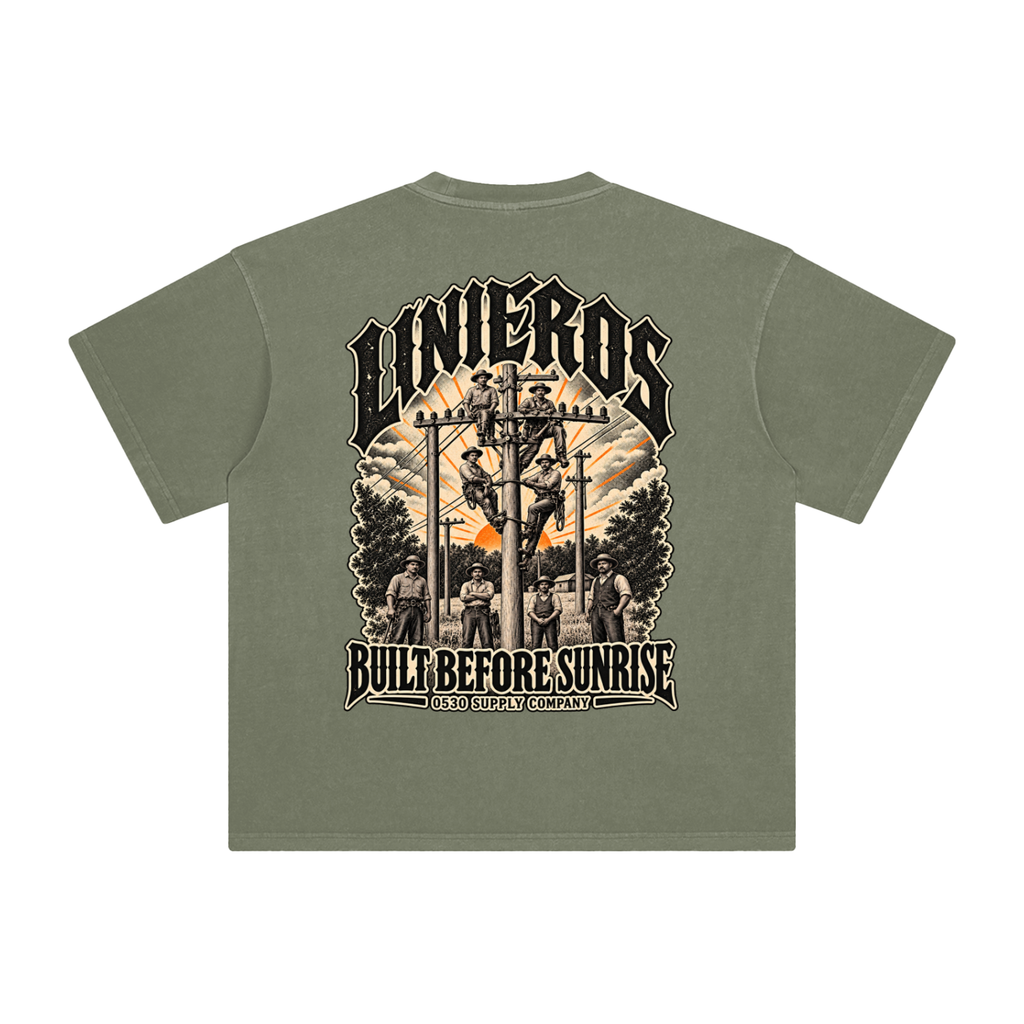 0530 Heritage Club — Linieros Enzyme-Washed Tee