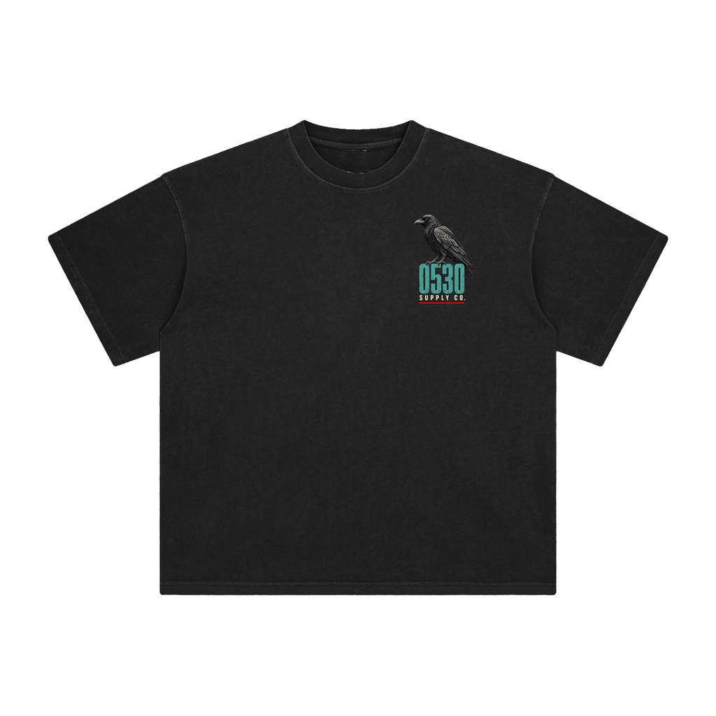 0530 Lineman — Dead End Enzyme-Washed Tee