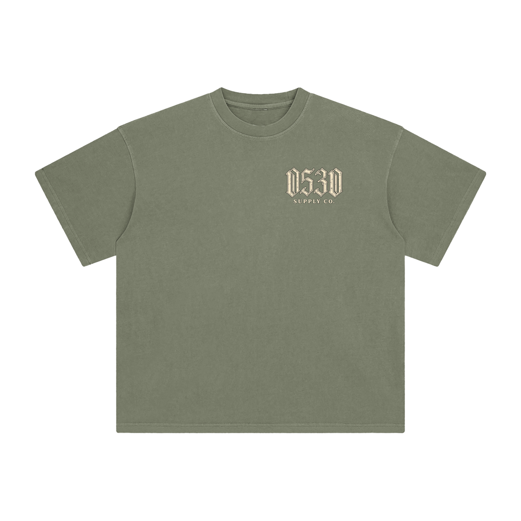 0530 — Reverse Zero Five Thirty Enzyme-Washed Tee