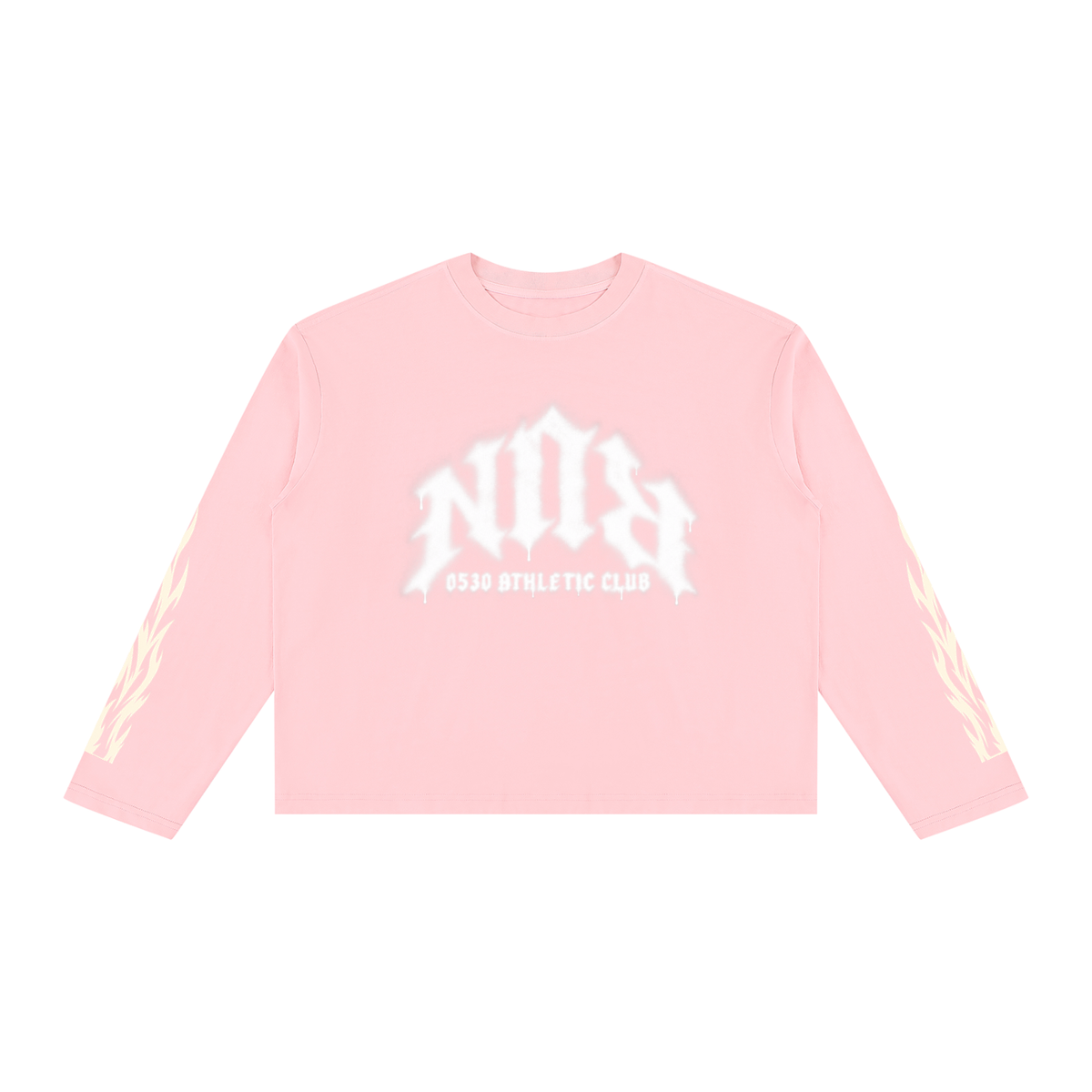 0530 Athletic Club — Spray Paint RUN Vintage-Wash Long Sleeve