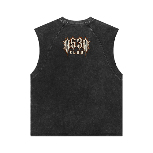 0530 Athletic Club Snow Washed Training Tank