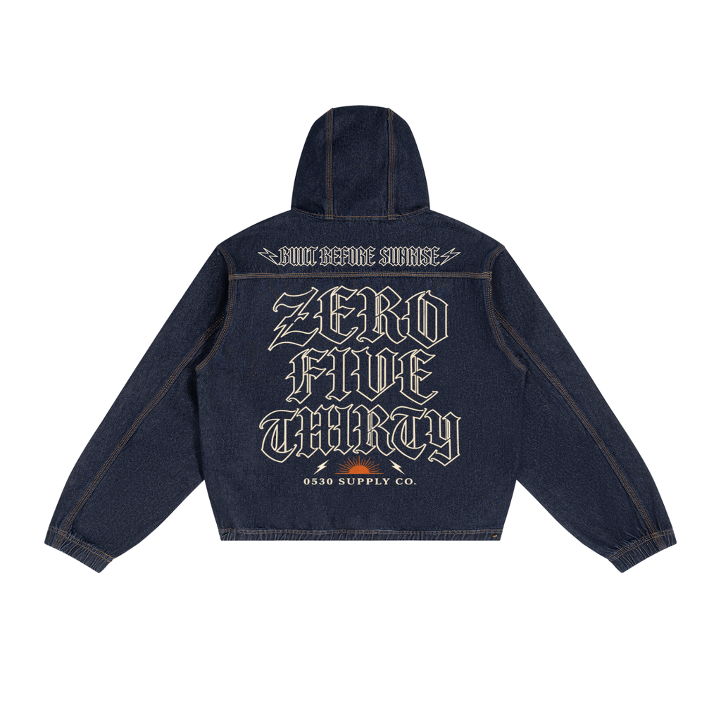 0530 Hooded Denim Jacket