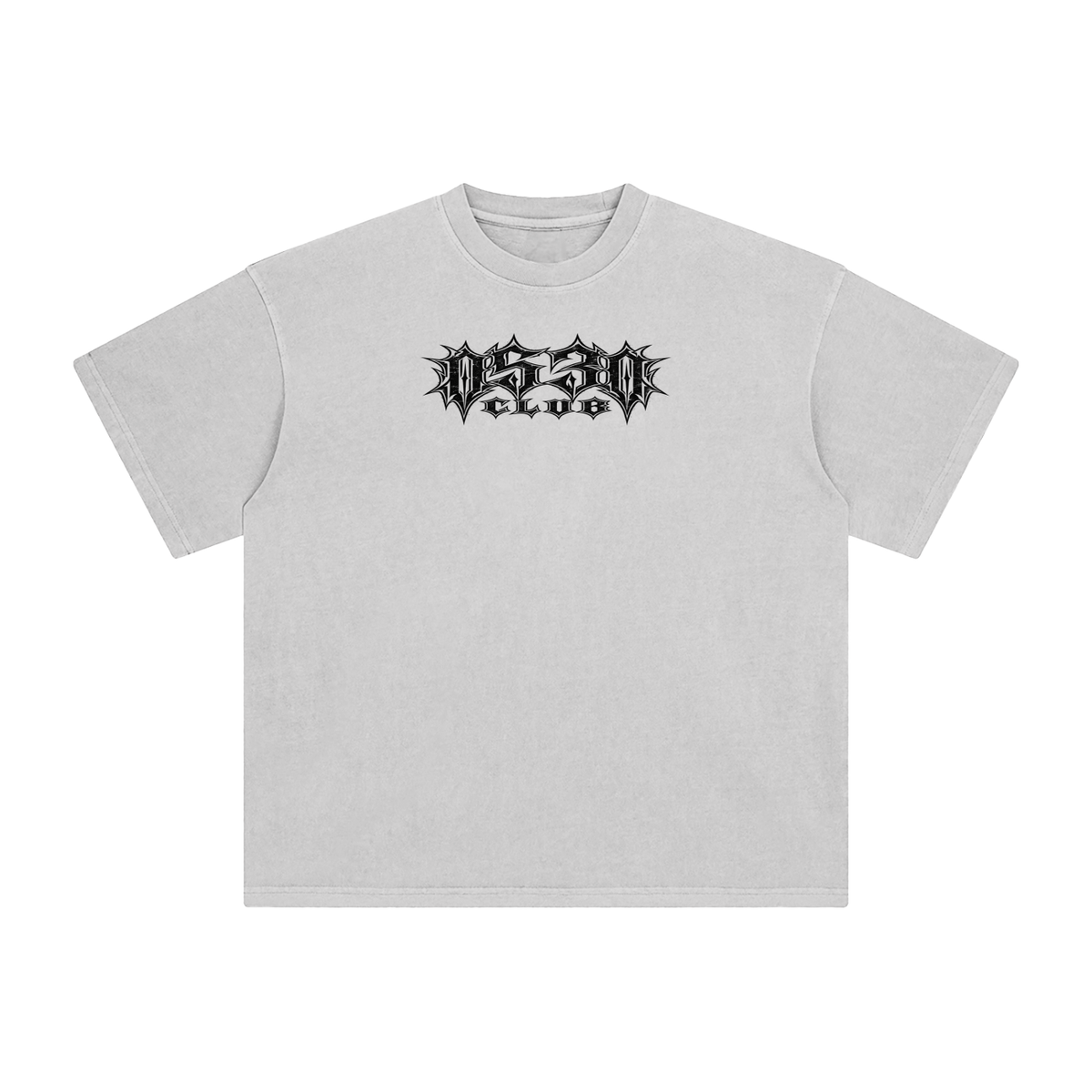0530 Club — Gothic Enzyme-Washed Tee