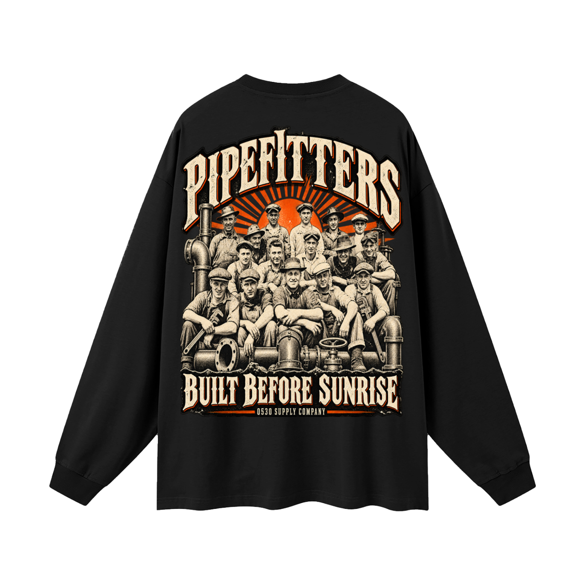 Pipefitters Heritage Long Sleeve T-Shirt