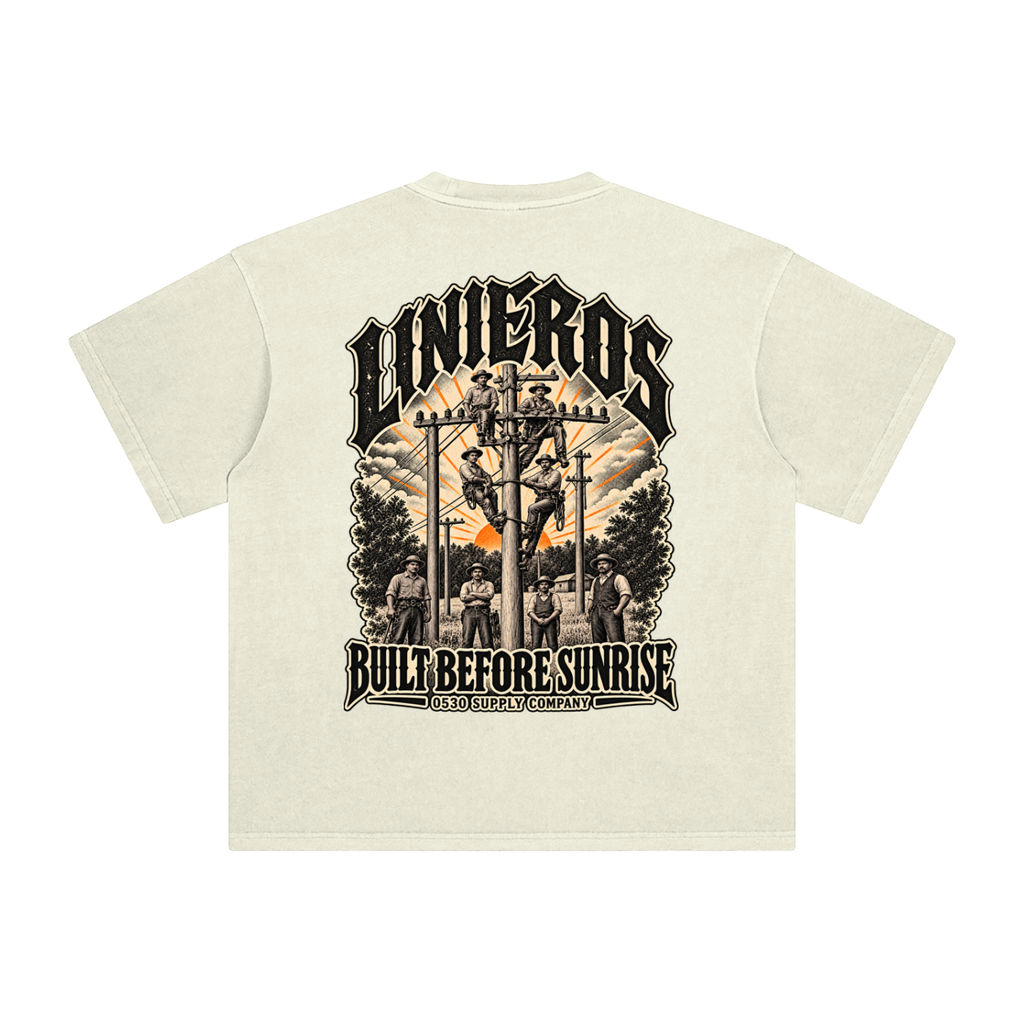 0530 Heritage Club — Linieros Enzyme-Washed Tee