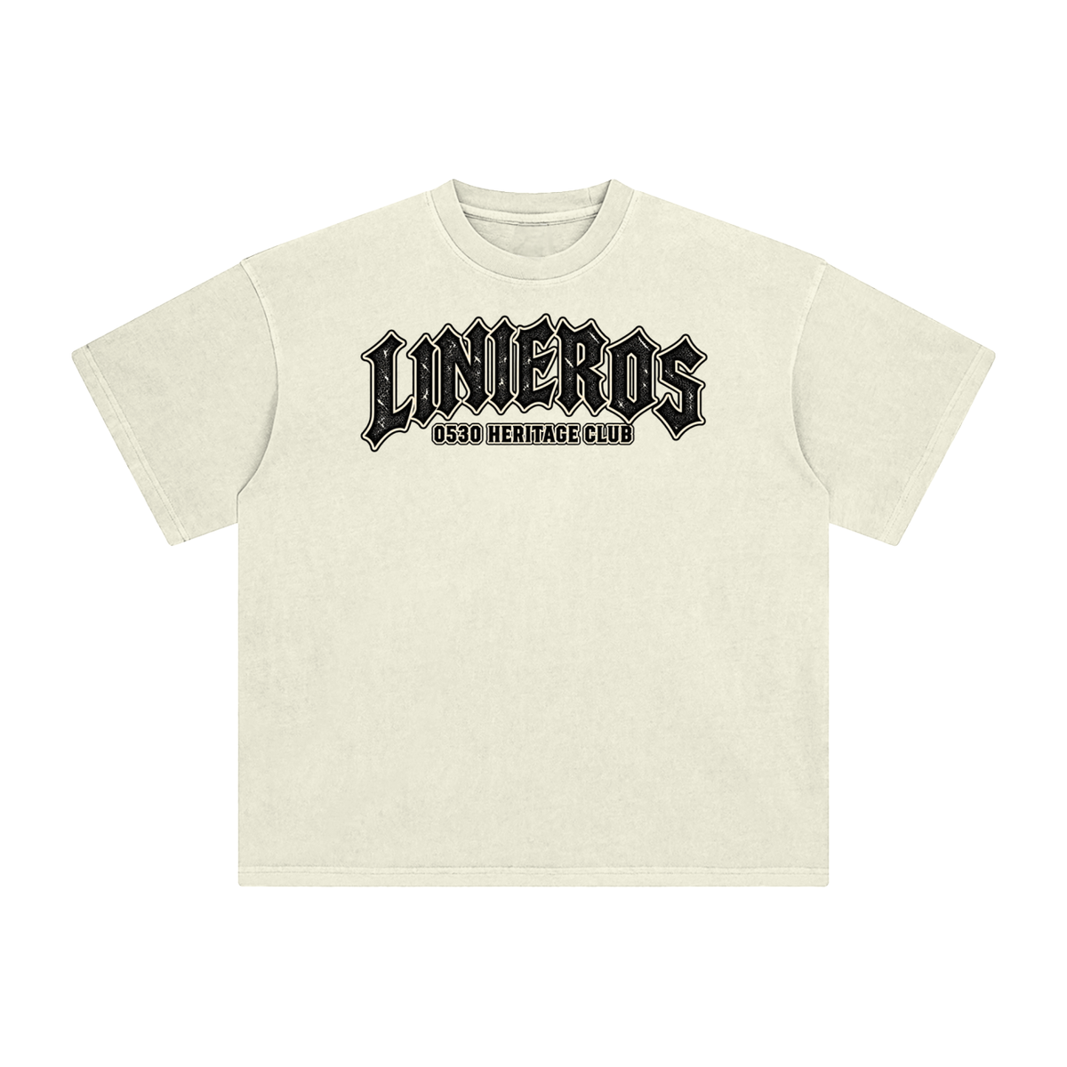 0530 Heritage Club — Linieros Enzyme-Washed Tee