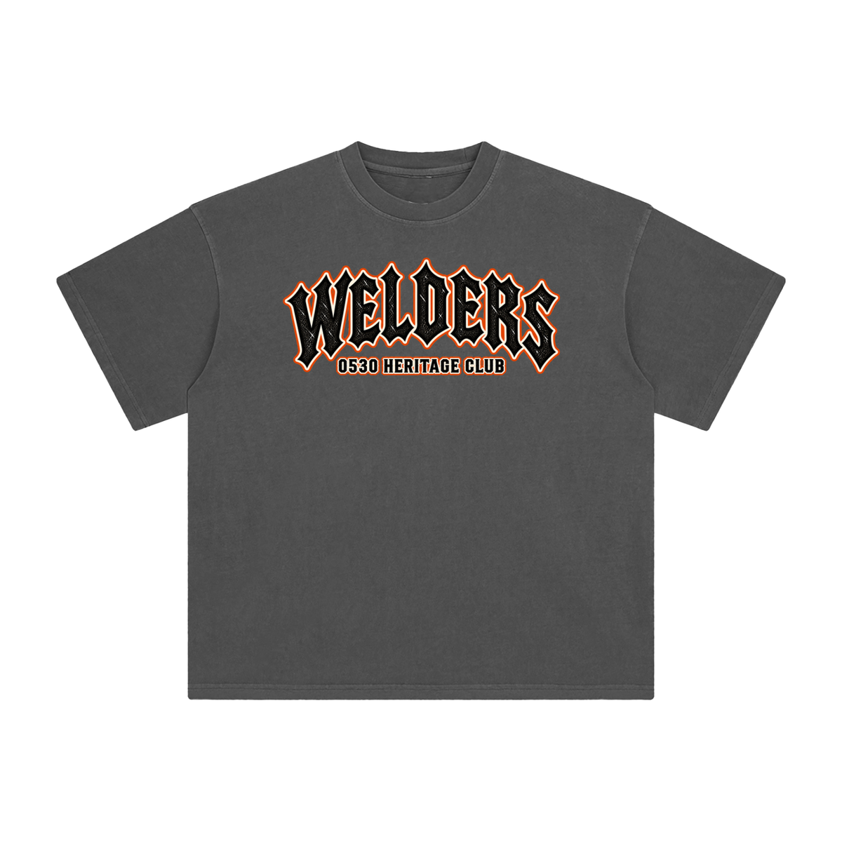 0530 Heritage Club — Welders Enzyme-Washed Tee