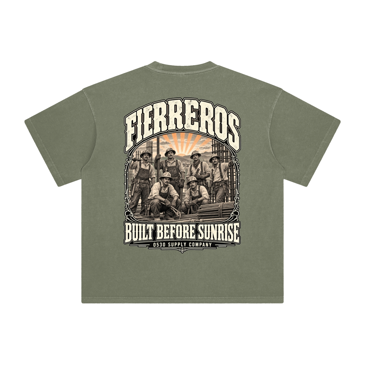 0530 Heritage Club — Fierros Enzyme-Washed Tee