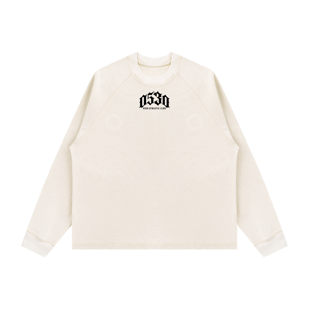 0530 Athletic Club — Vintage-Wash Waffle Crewneck
