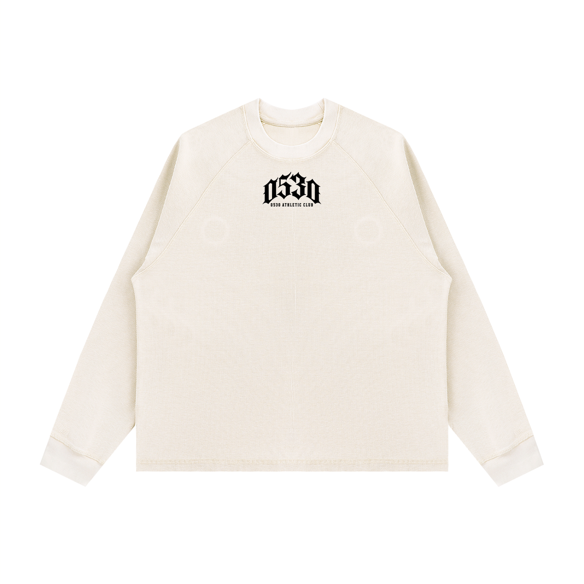 0530 Athletic Club — Vintage-Wash Waffle Crewneck