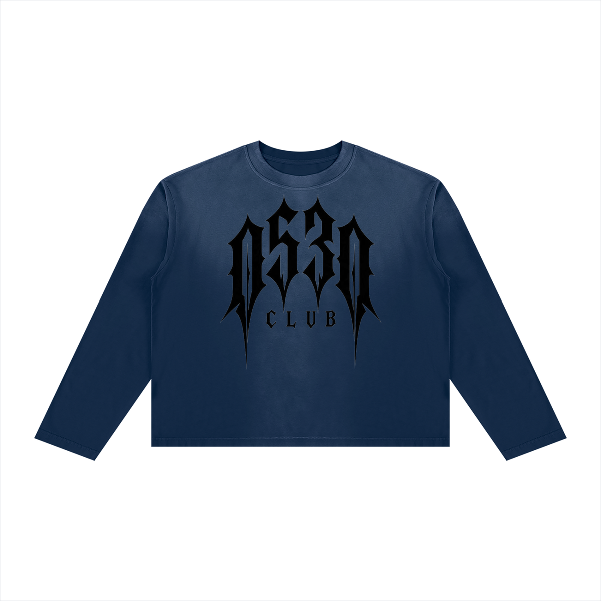 0530 Athletic Club Sunfade Cropped Boxy Long Sleeve