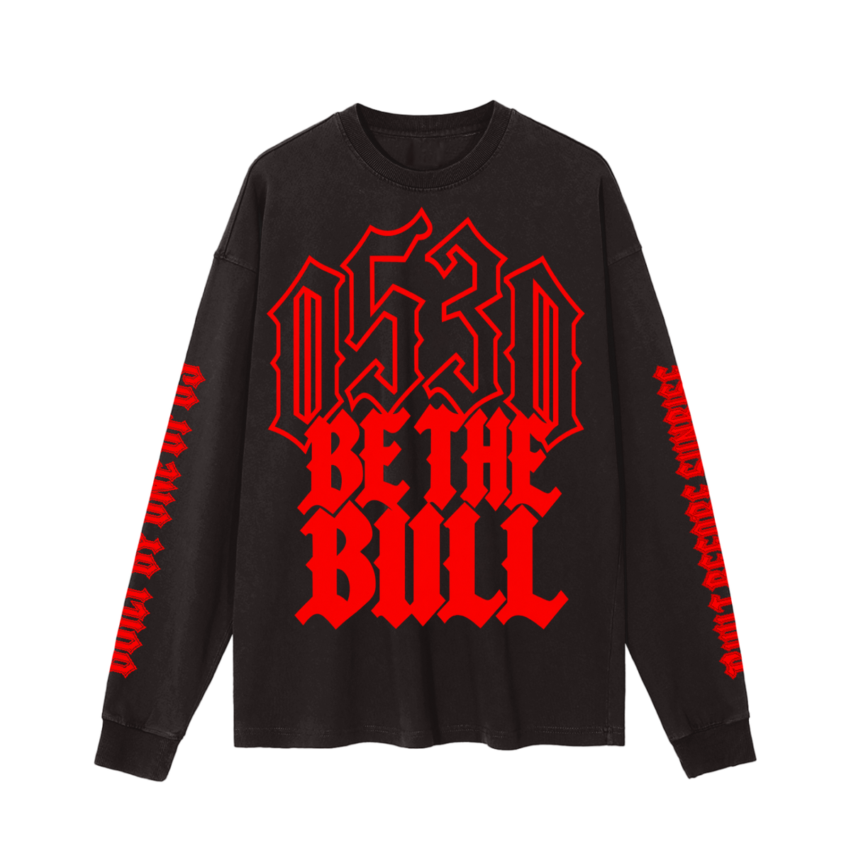 0530 Essentials — Bull Grunt Vintage-Wash Long Sleeve