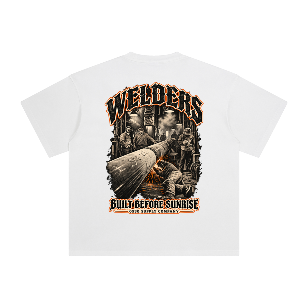 0530 Heritage Club — Welders Enzyme-Washed Tee
