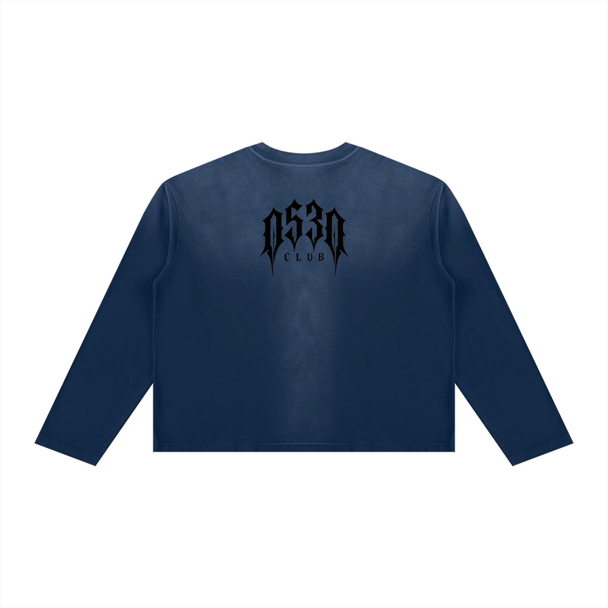 0530 Athletic Club Sunfade Cropped Boxy Long Sleeve