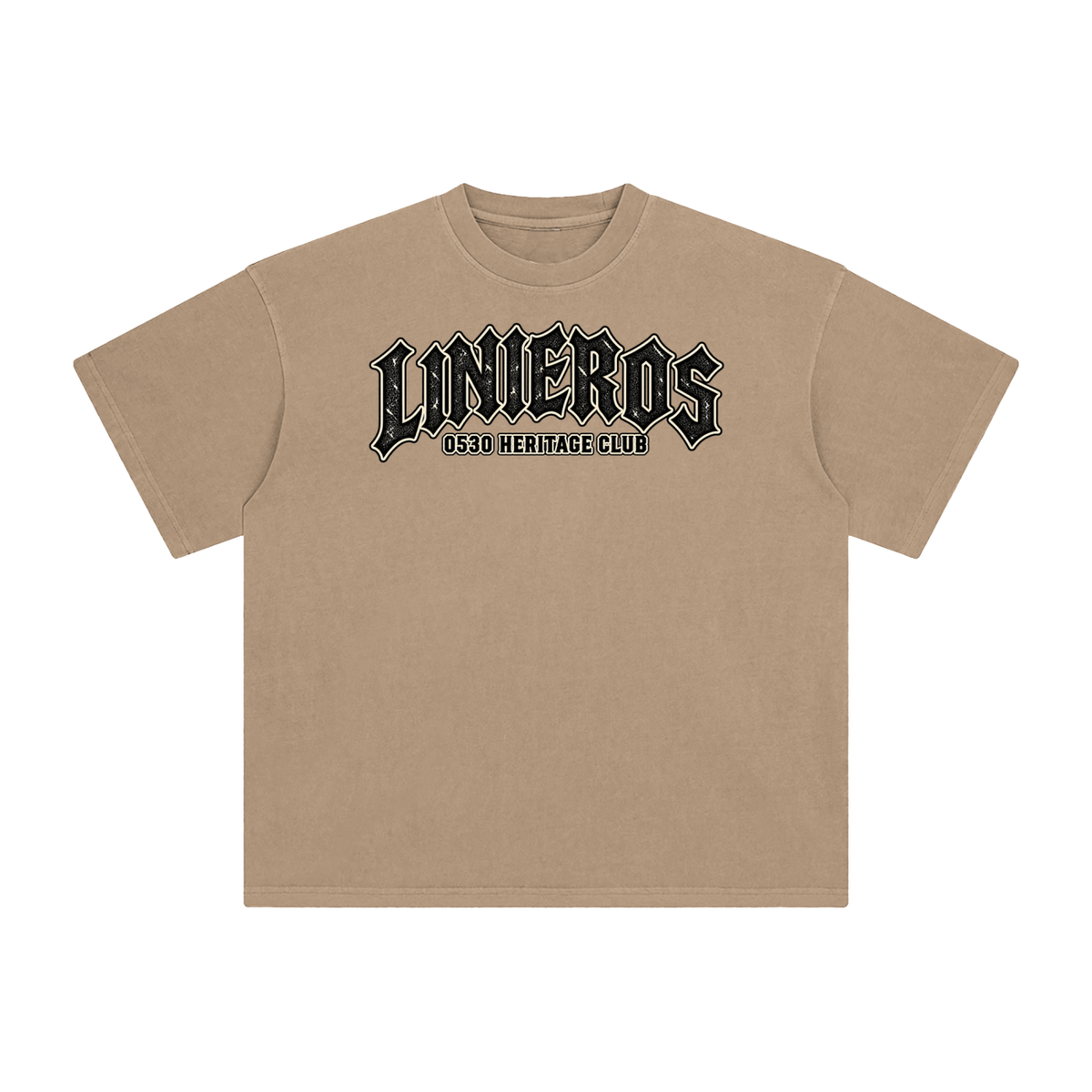 0530 Heritage Club — Linieros Enzyme-Washed Tee
