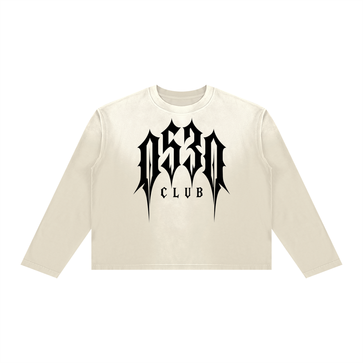 0530 Athletic Club Sunfade Cropped Boxy Long Sleeve