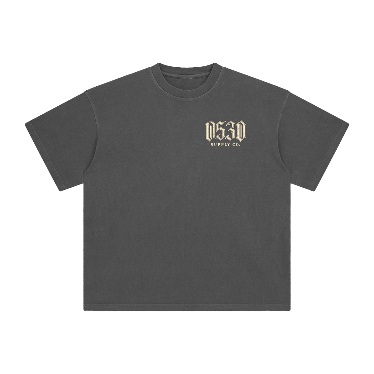 0530 — Reverse Zero Five Thirty Enzyme-Washed Tee