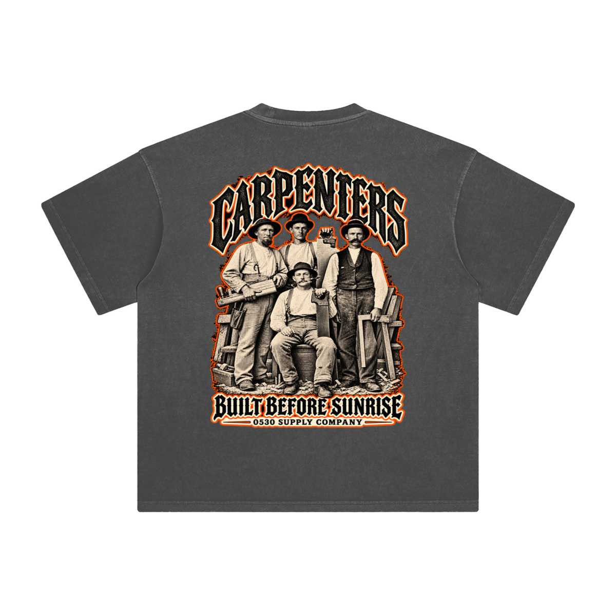 0530 Heritage Club — Carpenters Enzyme-Washed Tee