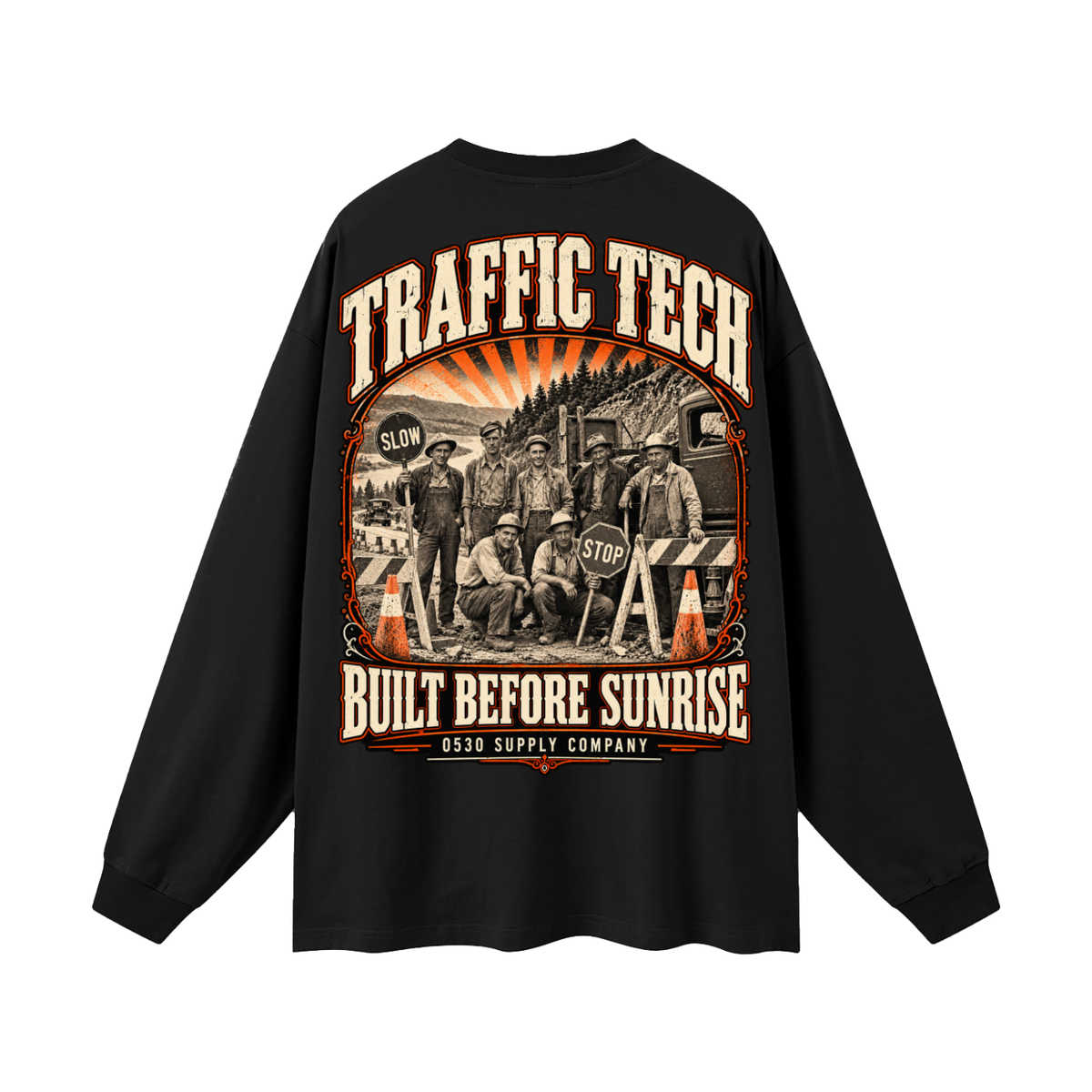 Traffic Tech Heritage Long Sleeve T-Shirt