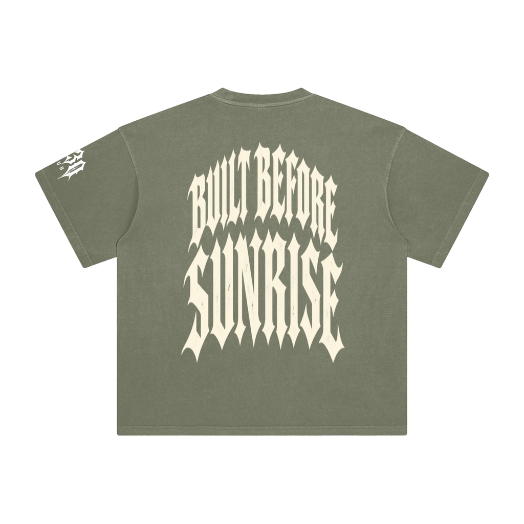 0530 Club — Run Before Sunrise Enzyme-Washed Tee