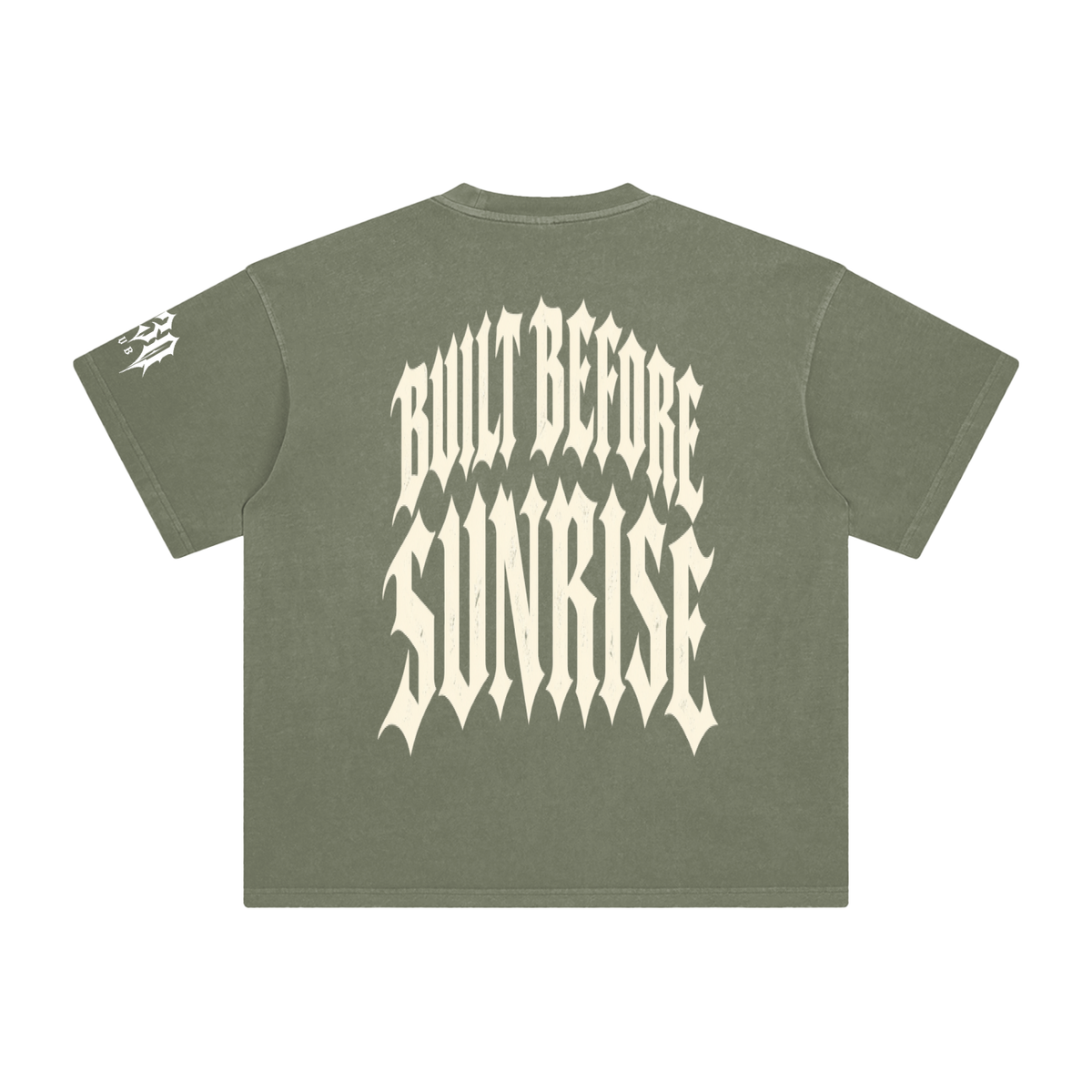 0530 Club — Run Before Sunrise Enzyme-Washed Tee