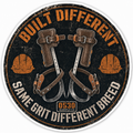 Built different sticker