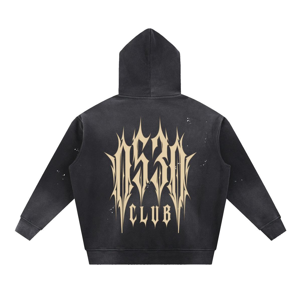 0530 Athletic Club Vintage Frayed Fleece Hoodie