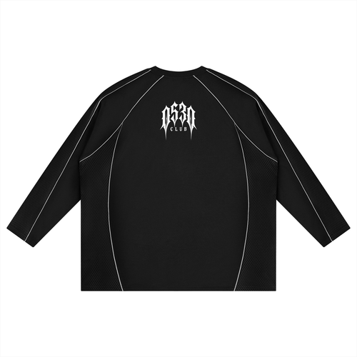 0530 Athletic Club Paneled Raglan Running Jersey