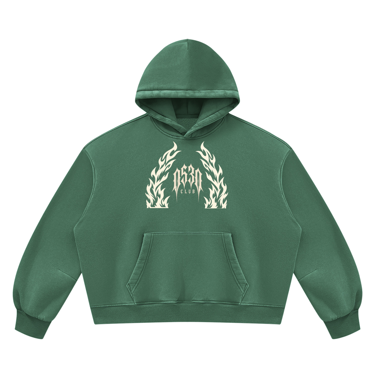 0530 Athletic Club — Flamed Vintage-Wash Fleece Hoodie