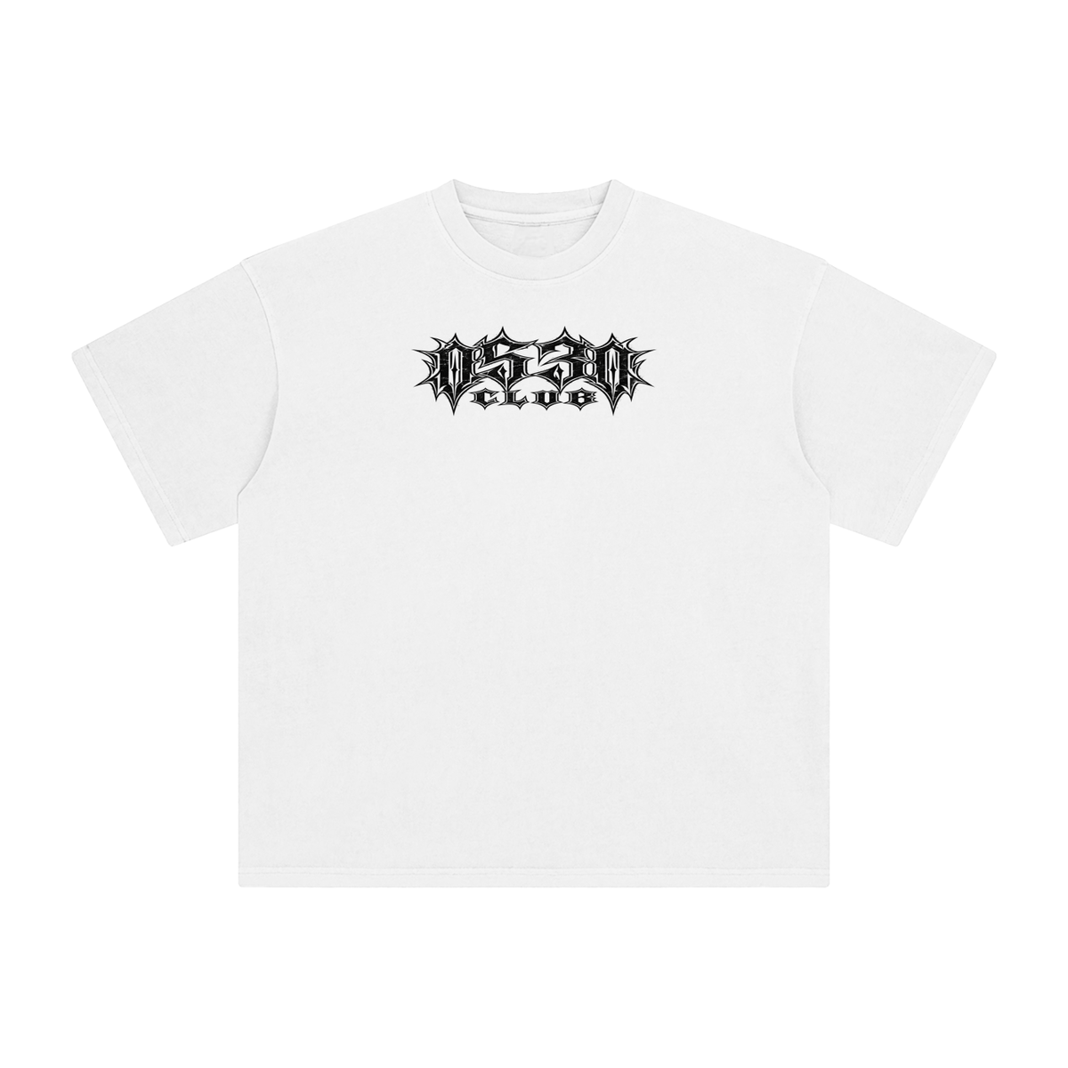 0530 Club — Gothic Enzyme-Washed Tee