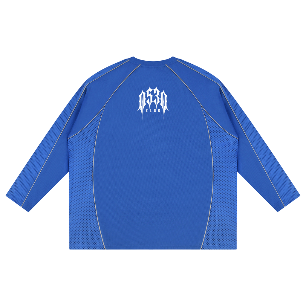 0530 Athletic Club Paneled Raglan Running Jersey