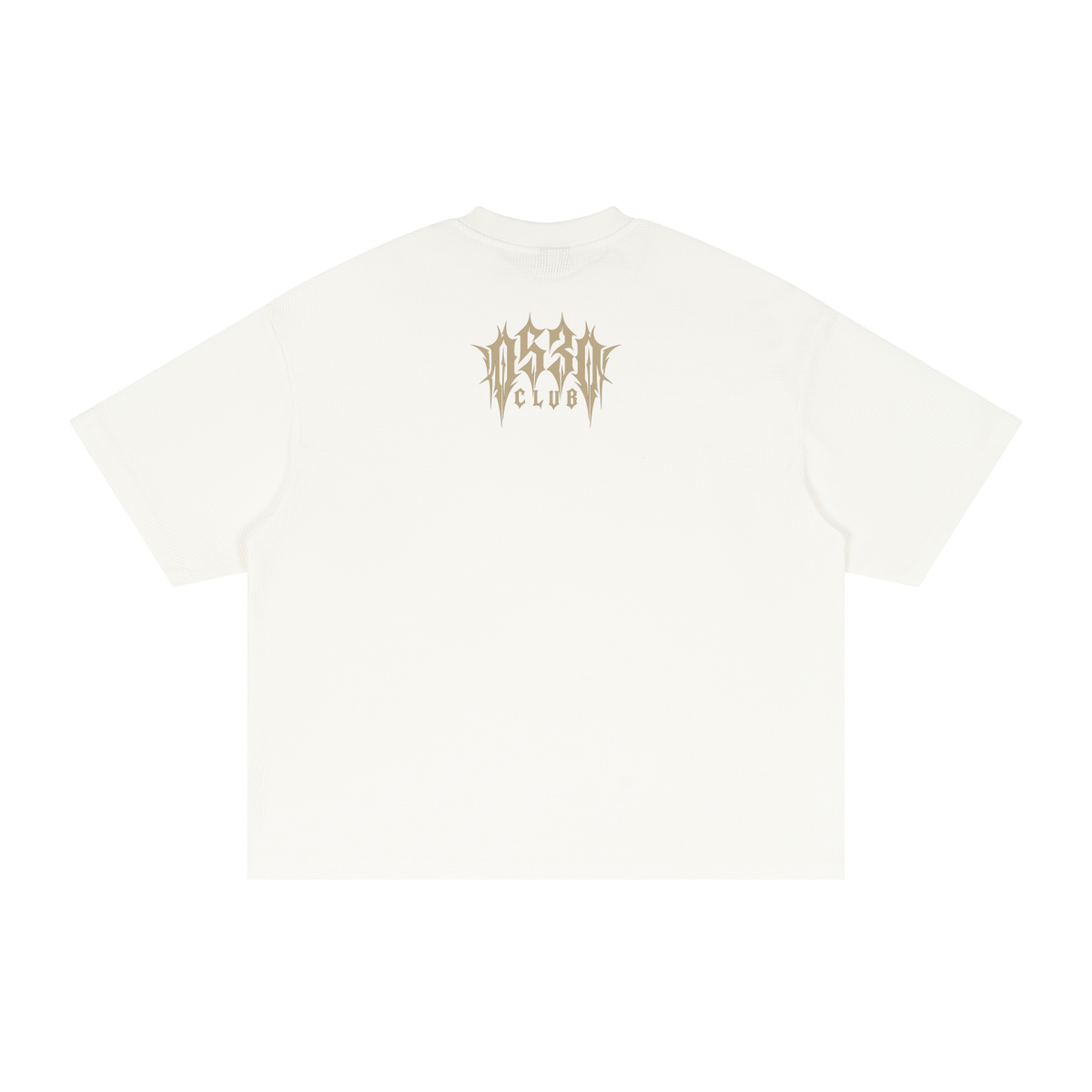 0530 Athletic Club Waffle Washed Cropped Boxy Tee