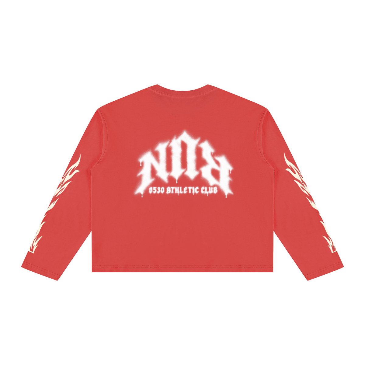 0530 Athletic Club — Spray Paint RUN Vintage-Wash Long Sleeve