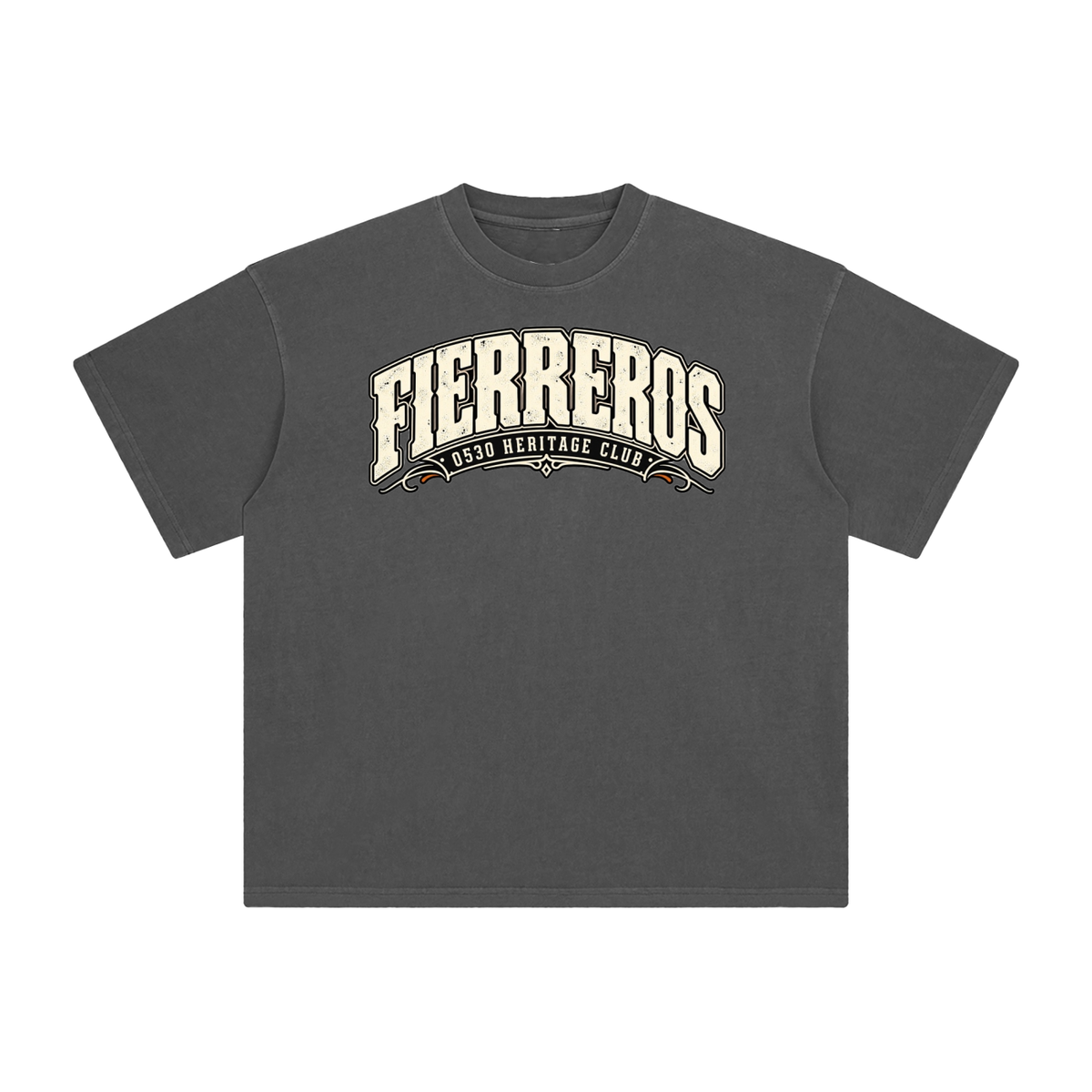 0530 Heritage Club — Fierros Enzyme-Washed Tee